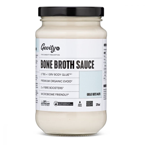 Gevity "Great Guts" Mayo - Bone Broth Sauce - 375ml