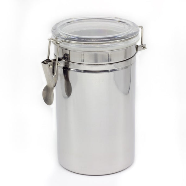 Stainless Steel Cylinder Tin - Small