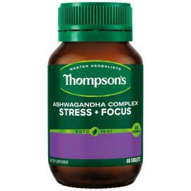 Thompson's Ashwagandha Complex Stress & Focus 60 Tabs